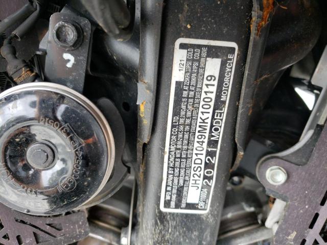 2021 HONDA CRF1100 D4 JH2SD1049MK100119