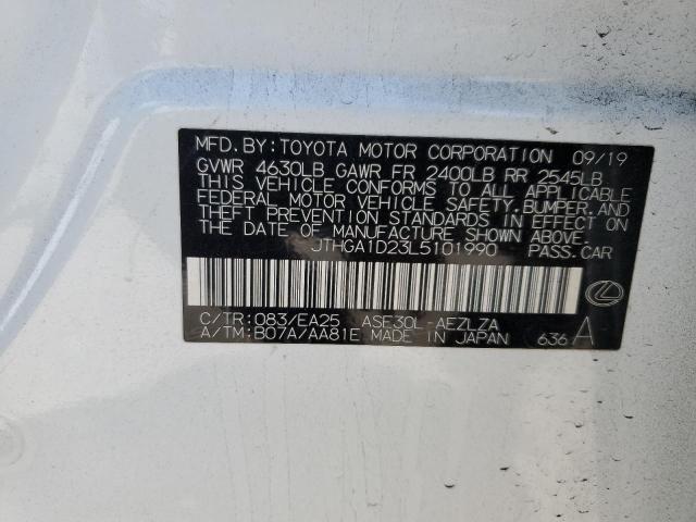 2020 LEXUS IS 300 F-S JTHGA1D23L5101990