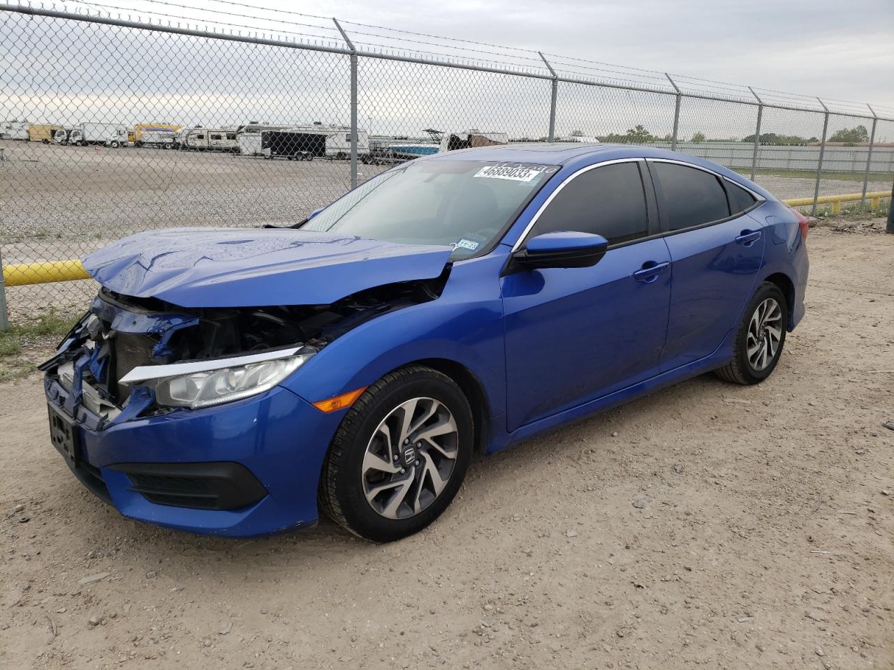 Honda Civic 2017 Blue