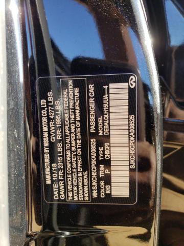 2019 INFINITI QX30 PURE - SJKCH5CP0KA008525