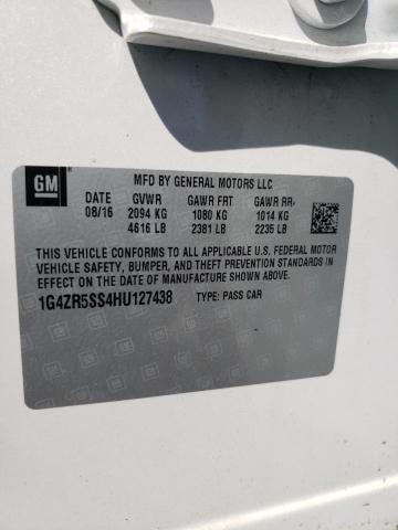 2017 BUICK LACROSSE P - 1G4ZR5SS4HU127438
