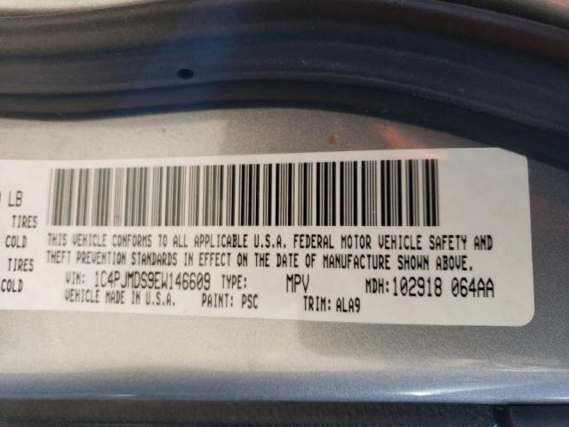1C4PJMDS9EW146609 Jeep Cherokee Limited