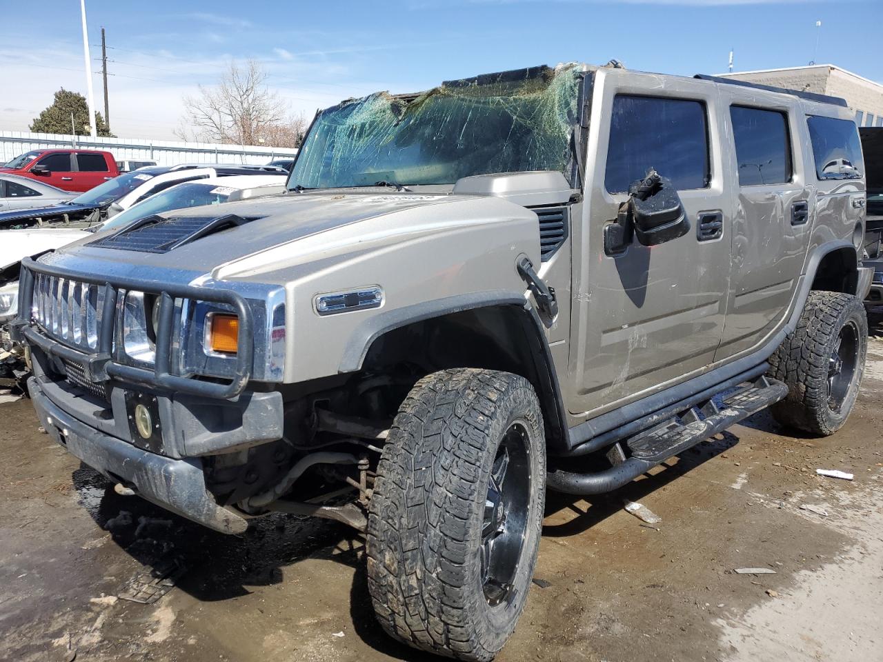 2003 Hummer H2 VIN: 5GRGN23U63H100196 Lot: 46028463