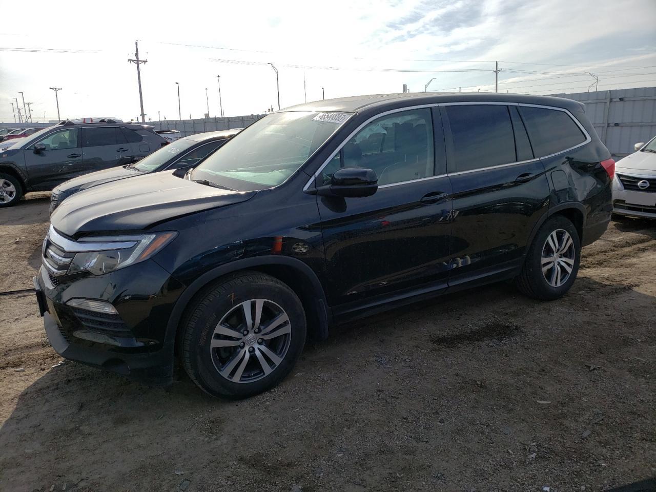 5FNYF6H86HB070243 HONDA PILOT EXL 2017