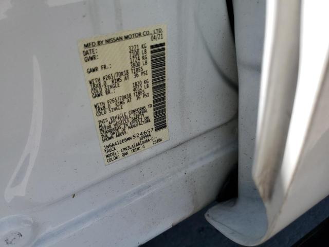 1N6AA1EE6MN524657 Nissan TITAN S