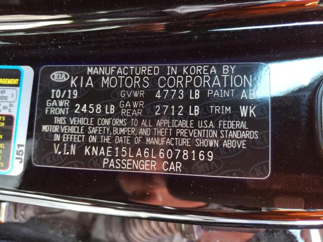 KNAE15LA6L6078169 KIA Stinger