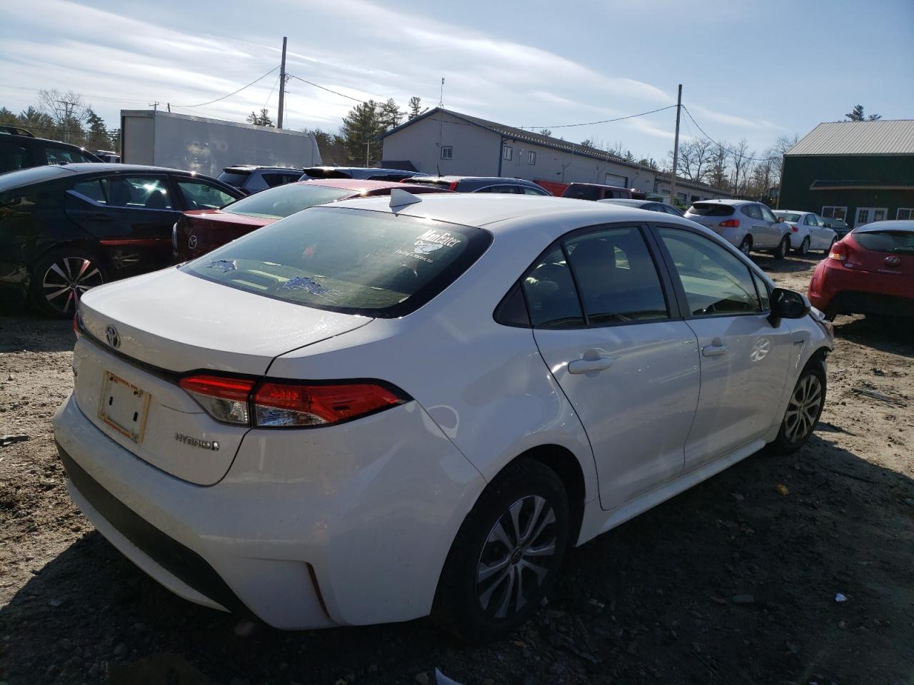 VIN: JTDEAMDE0MJ018028 2021 TOYOTA COROLLA