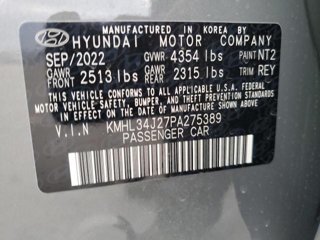 2023 HYUNDAI SONATA LIM - KMHL34J27PA275389