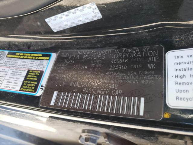 KNALN4D7XE5144949 KIA Cadenza Premium