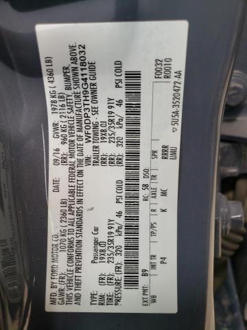 2016 FORD FOCUS RS - WF0DP3TH9G4118032