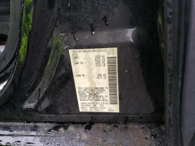 1N4AL3AP6FC411442 Nissan ALTIMA 2.5