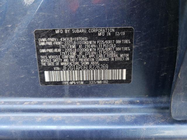 JF2GTAPC6L8226269 Subaru Crosstrek Premium