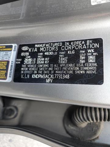 KNDPM3ACXL7731348 KIA Sportage Lx