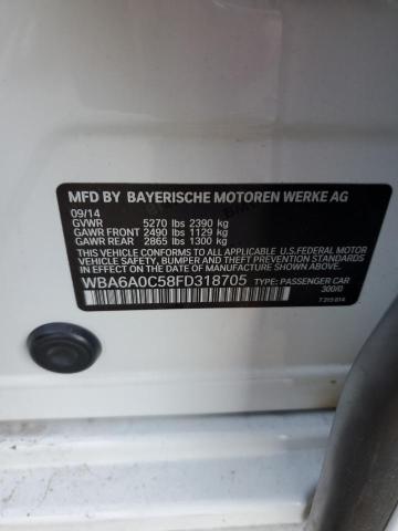 2015 BMW 640 I GRAN - WBA6A0C58FD318705