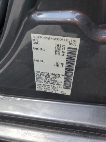 1N4BL4DV0MN410275 Nissan ALTIMA SV