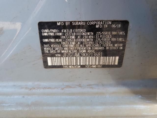 JF2GTAMC9KH213681 Subaru Crosstrek Limited
