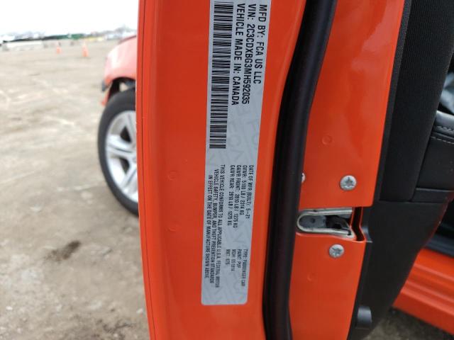 2C3CDXBG3MH592035 Dodge Charger Sxt