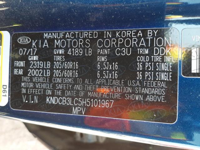 2017 KIA NIRO FE - KNDCB3LC5H5101967