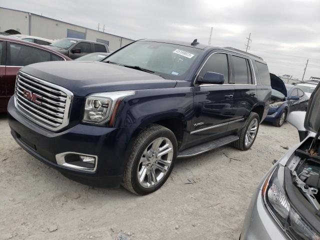 Salvage cars for sale at Haslet, TX auction: 2018 GMC Yukon SLT