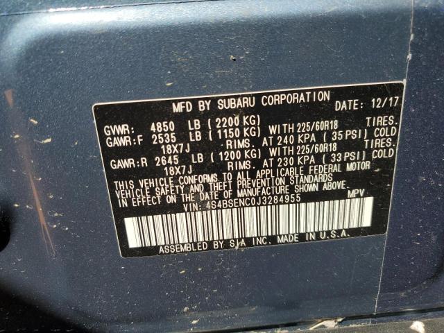 4S4BSENC0J3284955 Subaru Outback 3.6r Limited