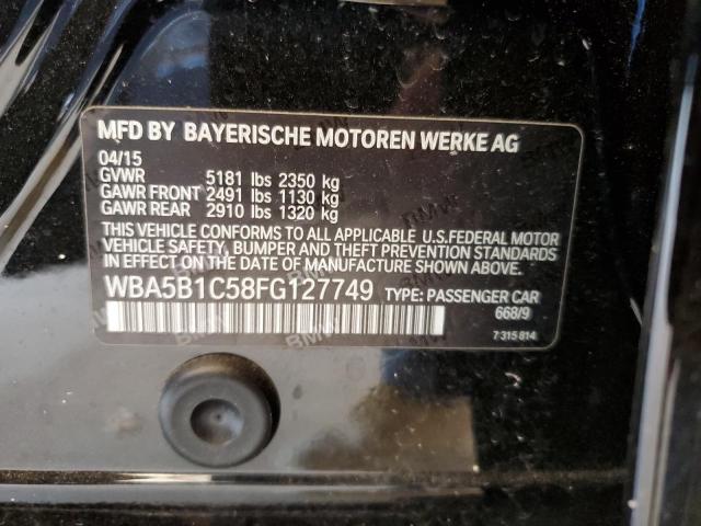 2015 BMW 535 I - WBA5B1C58FG127749