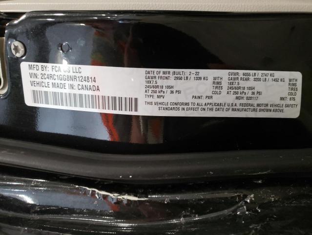 2022 CHRYSLER PACIFICA L - 2C4RC1GG8NR124814