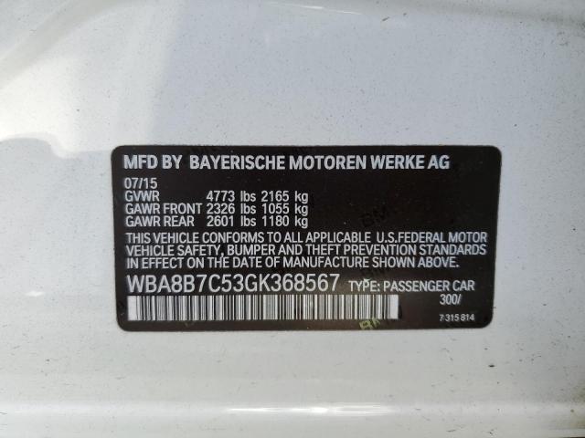 2016 BMW 340 XI - WBA8B7C53GK368567