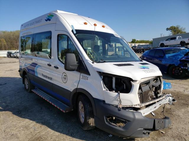 Salvage cars for sale from Copart Hampton, VA: 2020 Ford Transit T-350