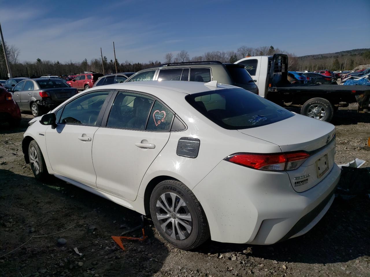 VIN: JTDEAMDE0MJ018028 2021 TOYOTA COROLLA