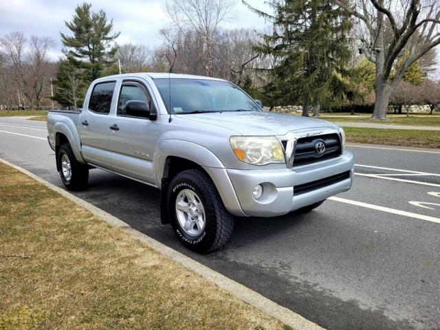 Salvage cars for sale from Copart Mendon, MA: 2007 Toyota Tacoma Double Cab