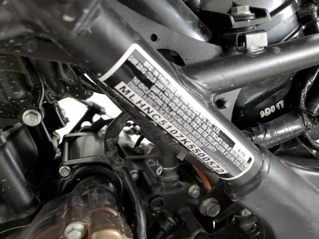 MLHNC5107K5500572 HONDA CBR CYCLE 2019