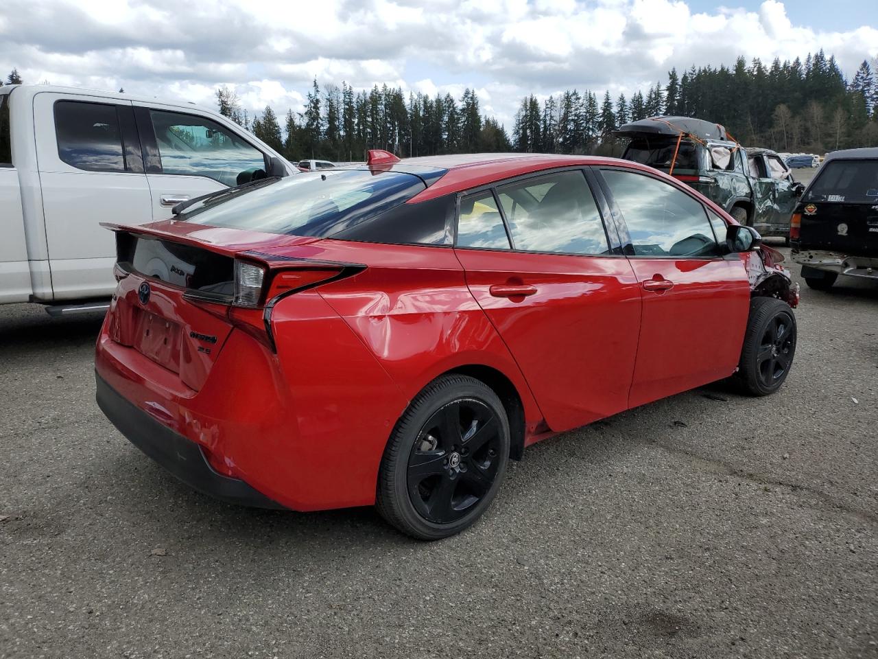 JTDKAMFU9M3128670 TOYOTA PRIUS 2021