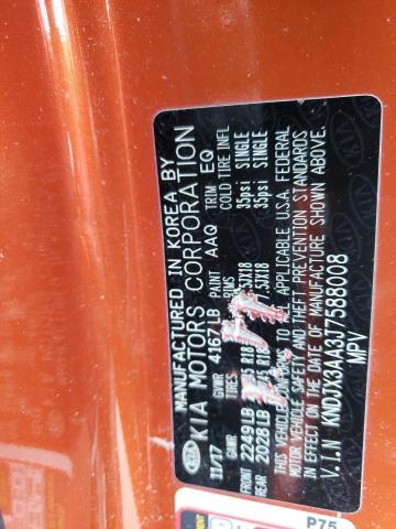 KNDJX3AA3J7588008 KIA Soul !