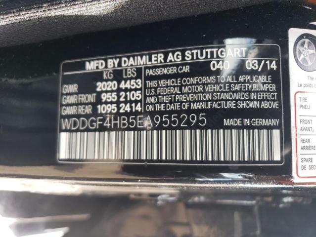 WDDGF4HB5EA955295 Mercedes-Benz C 250