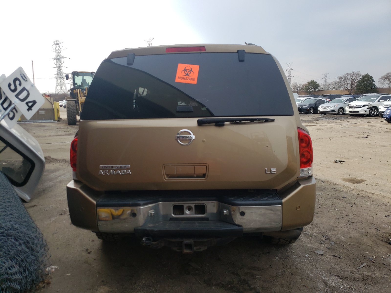 5N1AA08B14N707300 2004 Nissan Armada Se