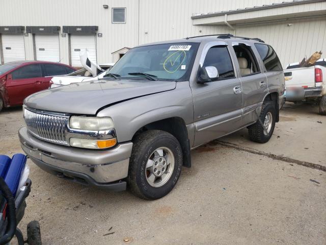 Salvage cars for sale from Copart Louisville, KY: 2002 Chevrolet Tahoe C1500