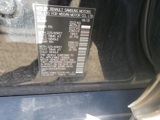 KNMAT2MV4GP603841 Nissan ROGUE S