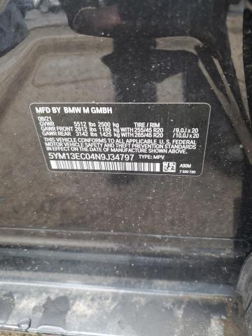 2022 BMW X3 M - 5YM13EC04N9J34797