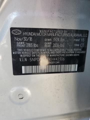 5NPD84LF8KH442306 Hyundai Elantra SE 12