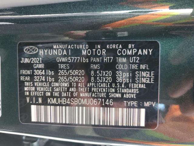 2021 GENESIS GV80 BASE KMUHB4SB0MU067146