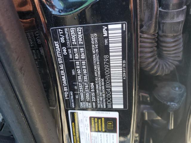 WDC0G4JBXHV009798 Mercedes-Benz GLC 300