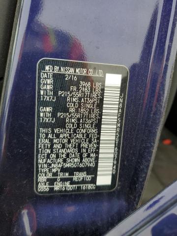 2016 NISSAN JUKE S - JN8AF5MR5GT607940