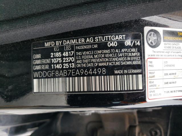 WDDGF8AB7EA964498 Mercedes-Benz C 300 4matic