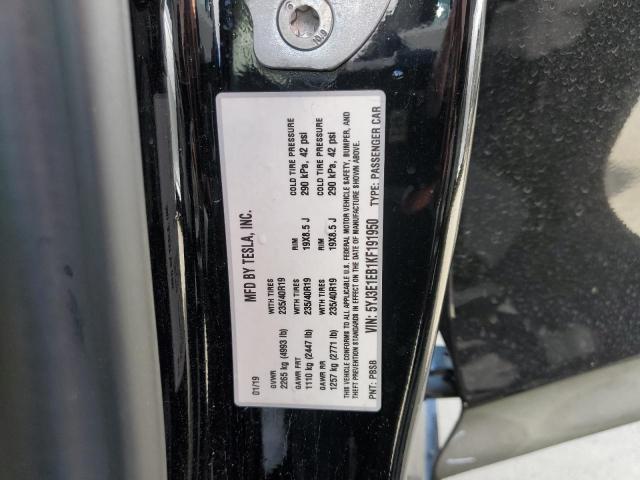 5YJ3E1EB1KF191950 Tesla MODEL 3