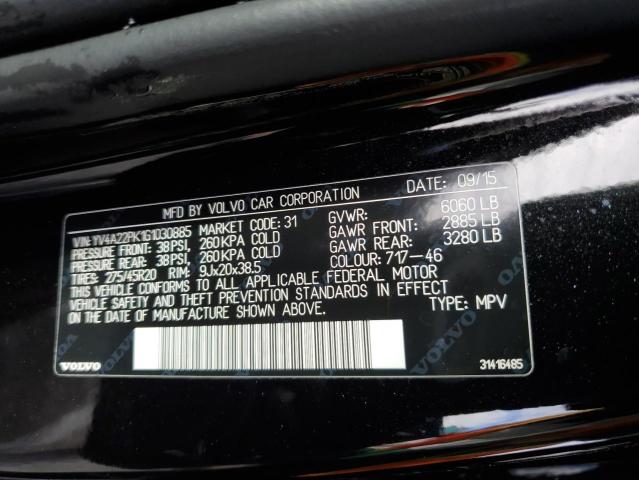 YV4A22PK1G1030885 Volvo XC90 T6