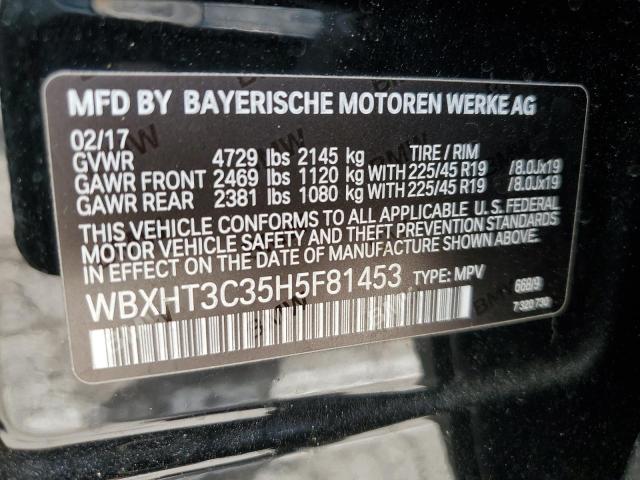 WBXHT3C35H5F81453 BMW X1 Xdrive28i