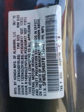 5FNRL5H6XFB114943 2015 HONDA ODYSSEY - Image 14