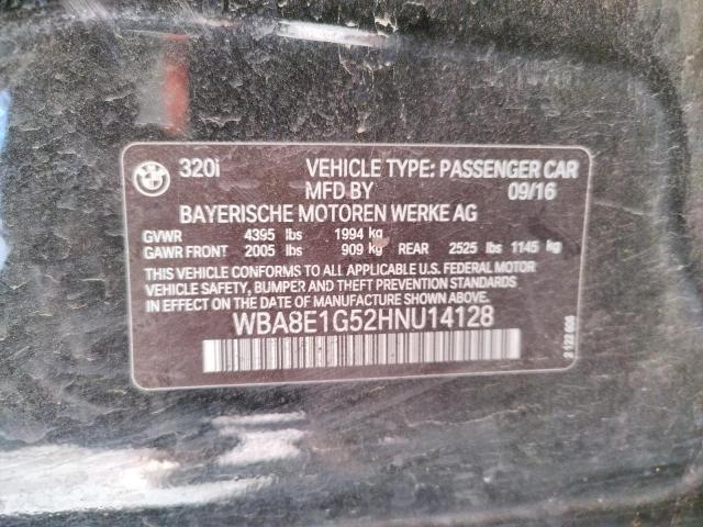 WBA8E1G52HNU14128 BMW 320 I