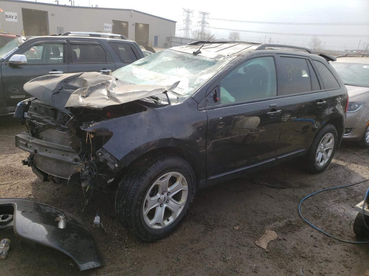 2FMDK4JC1DBC11784 2013 Ford Edge Sel