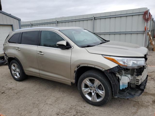 VIN 5TDDKRFH8ES014617 2014 Toyota Highlander, Limited no.4